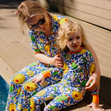 Ensemble de pyjamas pour enfants Sicilian Summer (Gagnant du concours de design 2025)