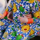 Ensemble de pyjamas pour enfants Sicilian Summer (Gagnant du concours de design 2025)