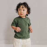 Camiseta Bamboo Everyday Niño Verde Bosque