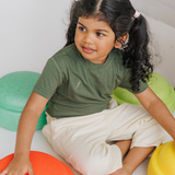 Camiseta Bamboo Everyday Niño Verde Bosque