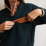 Allaitement Polaire Retro Automne