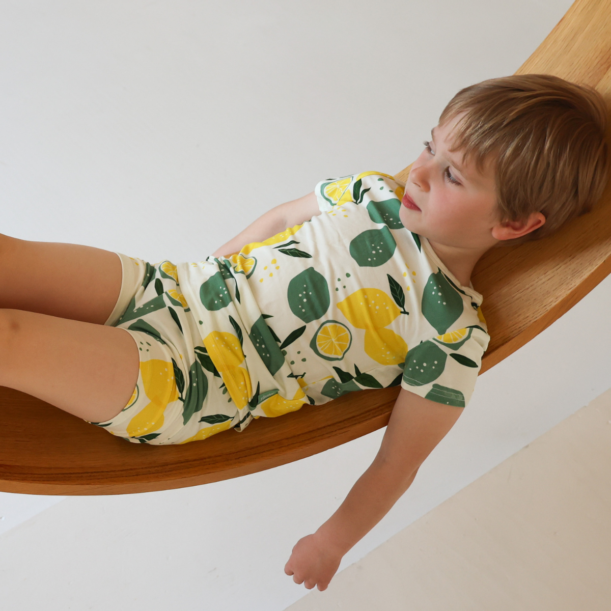 Children's Shortie PJ Set Lemons