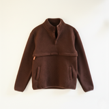 Polaire d'allaitement Marron