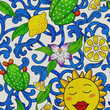 Dámská pyžamová souprava Sicilian Summer (Vítěz soutěže o návrh 2025)