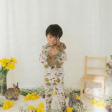 Pijama infantil en la granja