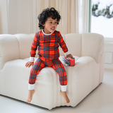 Kinder-PJ-Set Rot Tartan