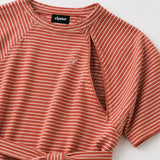 Barcelona Kojící košilové šaty Rusty Striped
