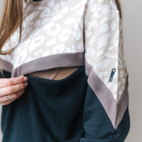 Sweat d'allaitement - Léopard