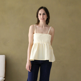 Top de lactancia amarillo