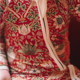 William Morris ZIPSTER™ Strawberry Thief Red