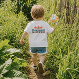 Oversized kinder T-shirt Welkom in het circus