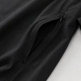 Oversized borstvoeding T-shirt zwart