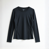 Camiseta lactancia manga larga Negro