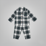 Dětská pyžamová souprava Green Tartan