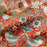 William Morris PJ-set Aardbeiendief Rood