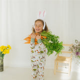 Pijama infantil en la granja