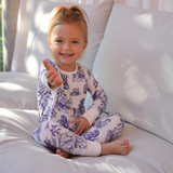 Kinder-PJ-Set Toile de Jouy