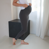 Leggings de maternidad de bambú - Gris