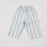 Pantalones de aventura a rayas, azul