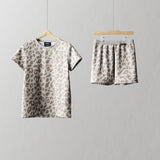 Children's Shortie Ensemble de pyjamas imprimé léopard