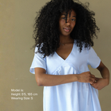 Robe chemise d'allaitement Portofino