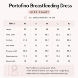 Robe chemise d'allaitement Portofino