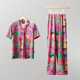 Ensemble pyjama pour femme « Frida Fiesta de Colores »