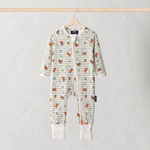 ZIPSTER x Miffy Pijama de bambú «Checkered Bloom», vista frontal