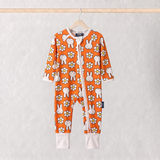 ZIPSTER x Miffy Grenouillère en bambou Daisy Days, vue de face