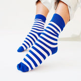 Ponožky Manitou Stripe Affairs Electric Blue and Pink Panther